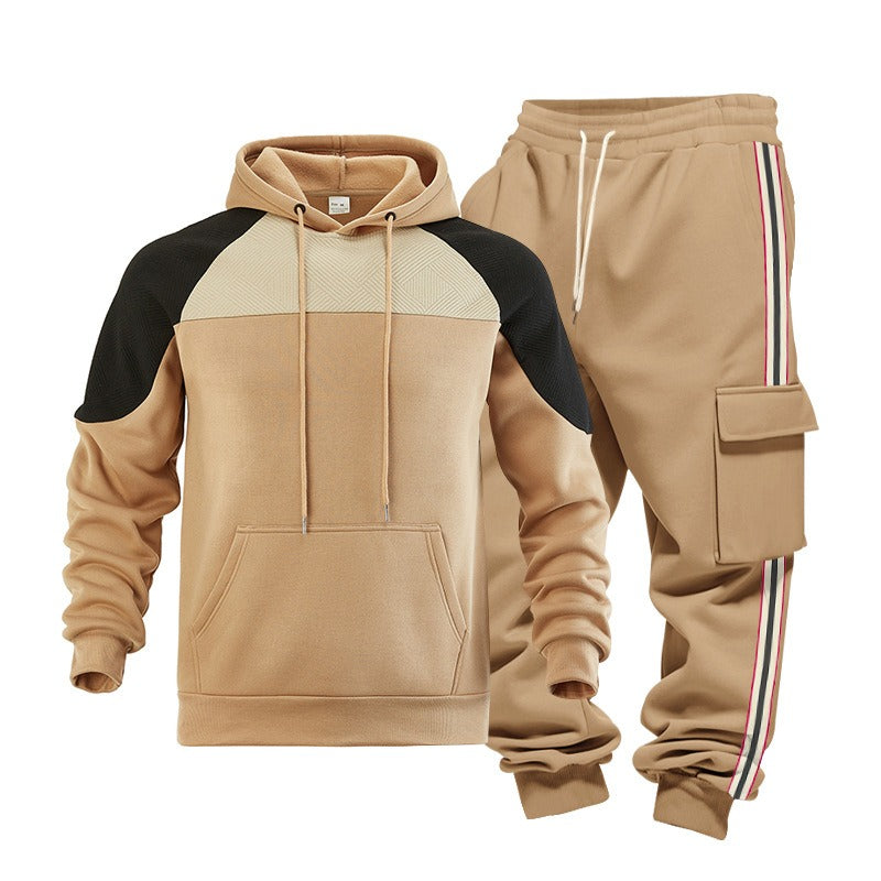 BOGO | Men’s Premium Color-Block Hoodie & Jogger Set