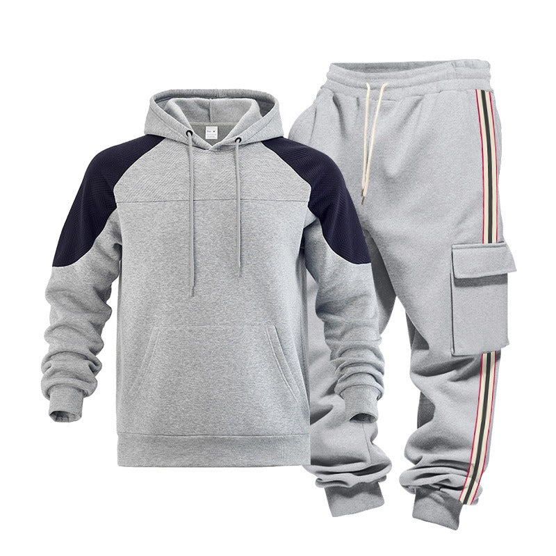 BOGO | Men’s Premium Color-Block Hoodie & Jogger Set