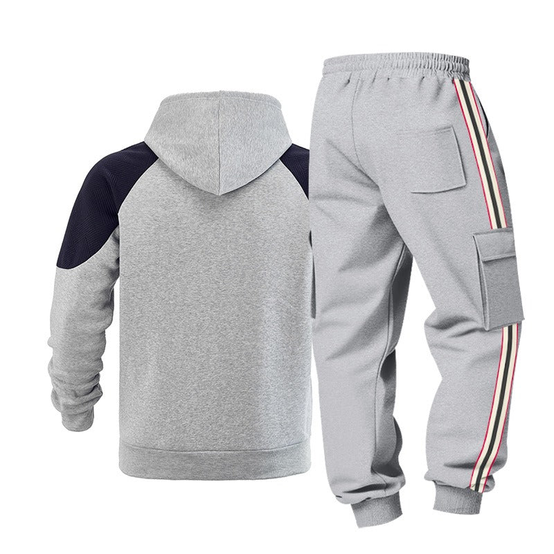 BOGO | Men’s Premium Color-Block Hoodie & Jogger Set