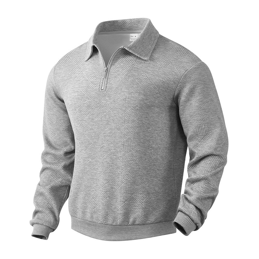 BOGO | Men’s Premium Textured Half-Zip Pullover
