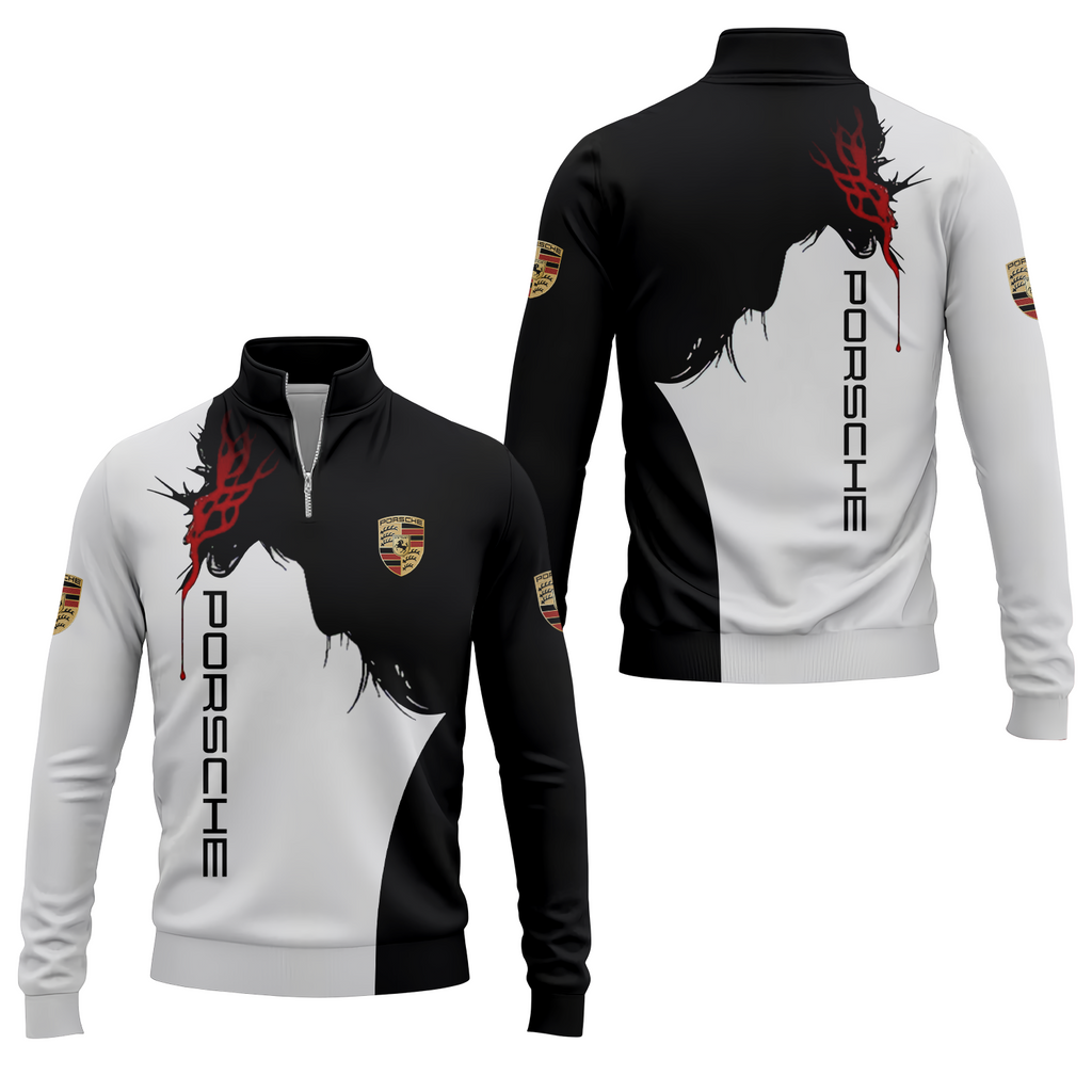 Porsche Quarter-zip Pullover USPL063
