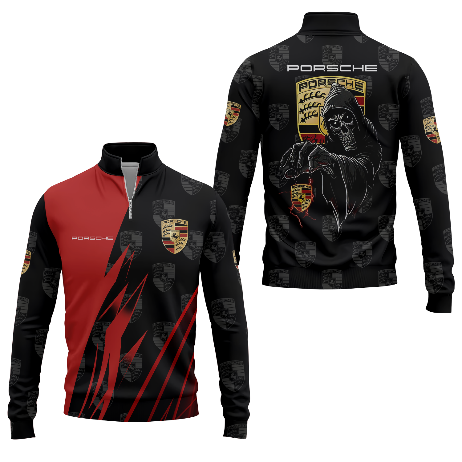Porsche Quarter-zip Pullover USPL090