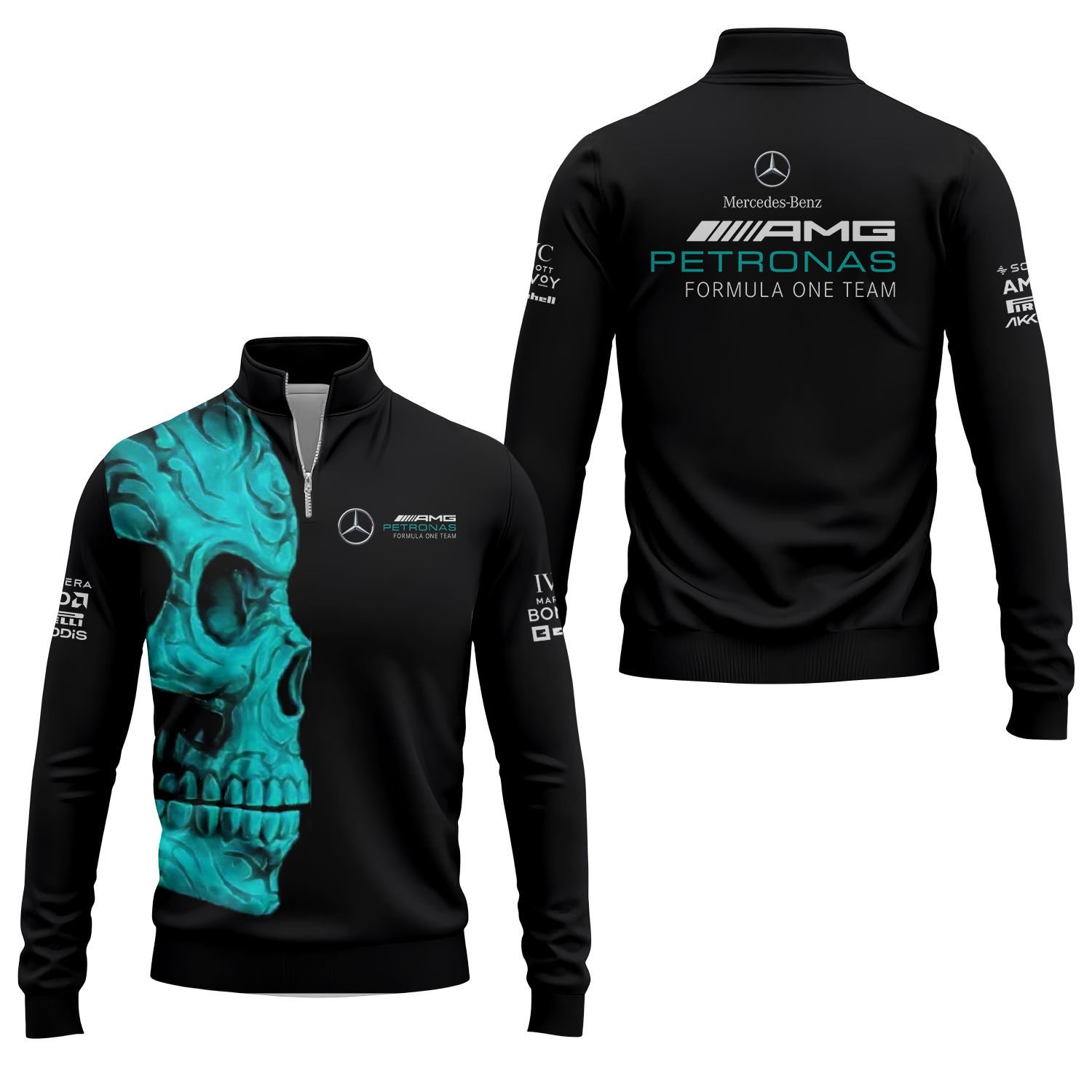 Mercedes Quarter-zip Pullover USPL038