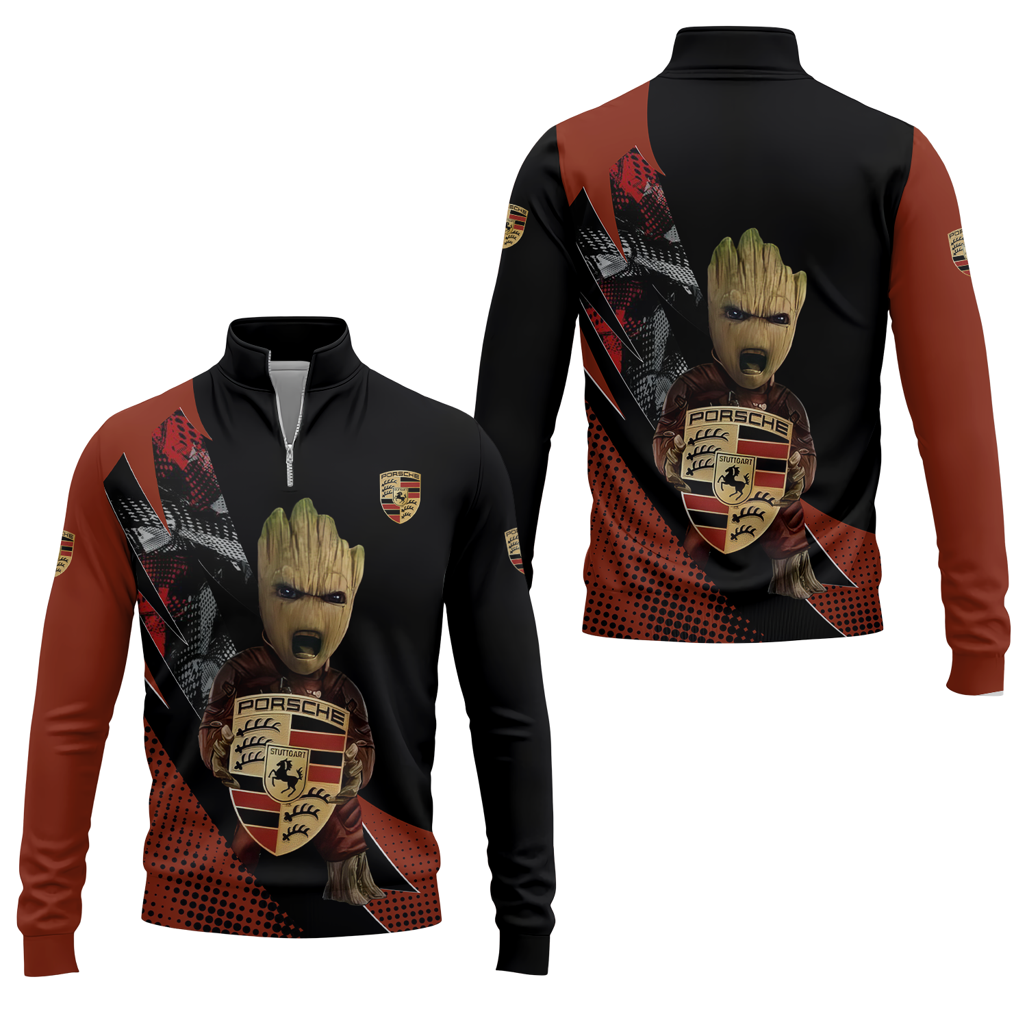 Porsche Quarter-zip Pullover USPL064