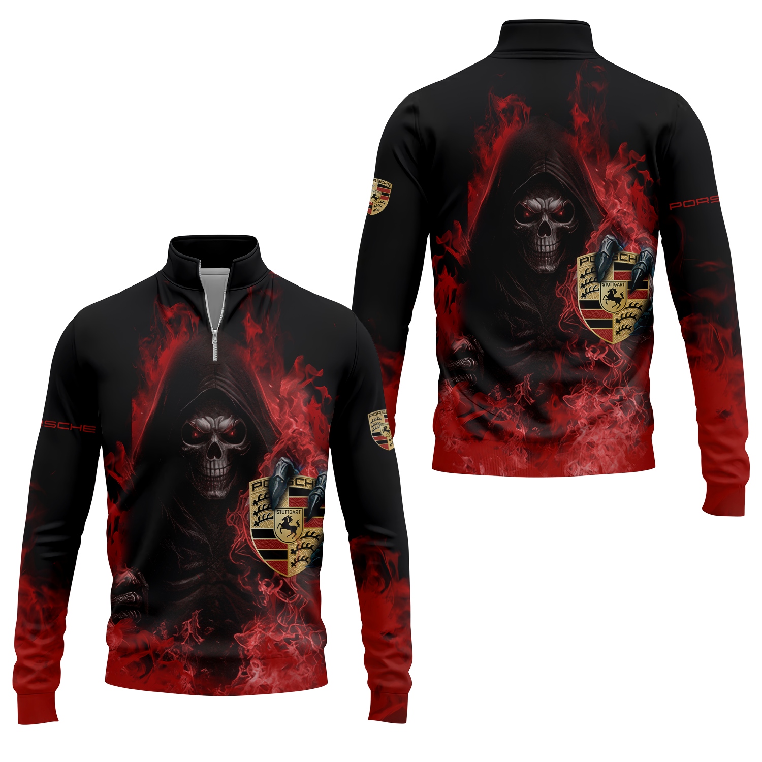 Porsche Quarter-zip Pullover USPL096