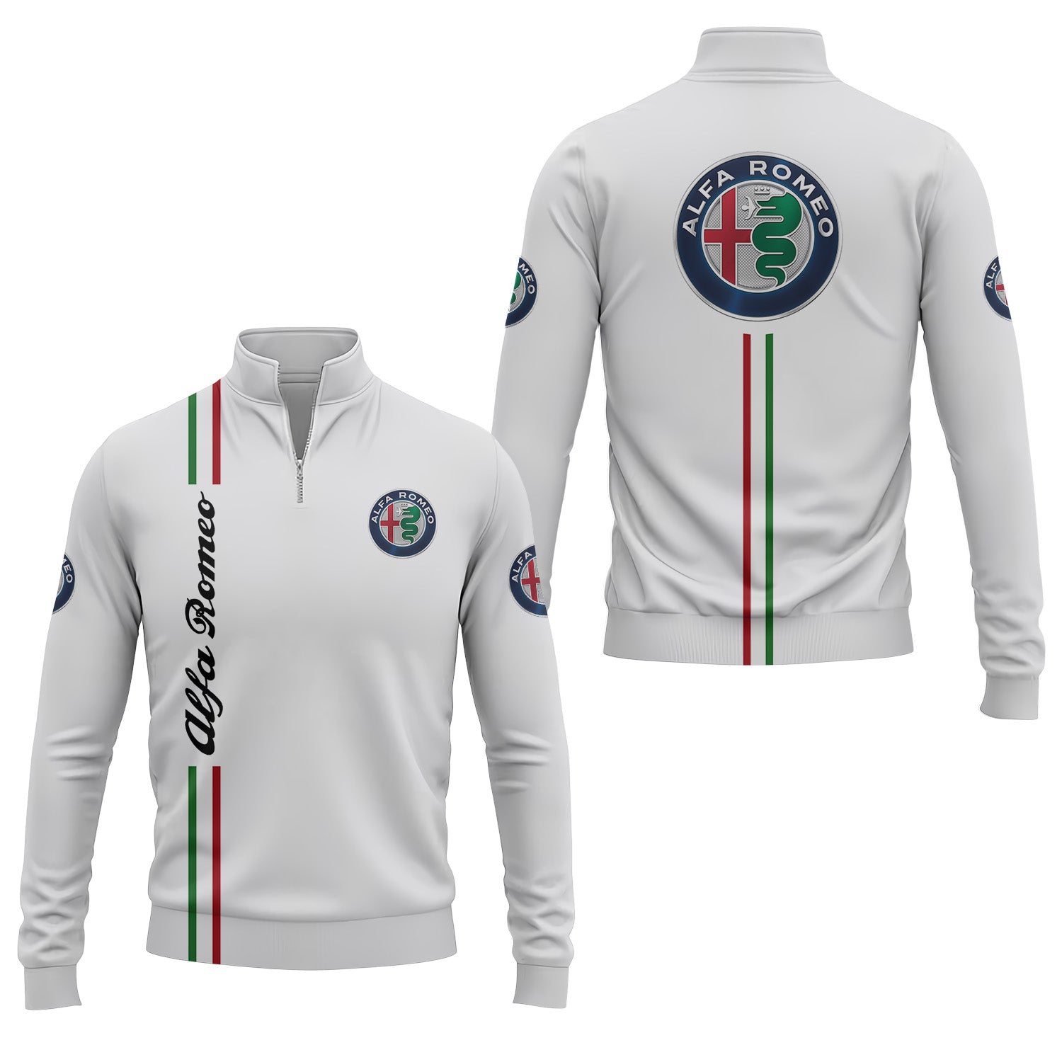 Alfa Romeo Quarter-zip Pullover USPL648
