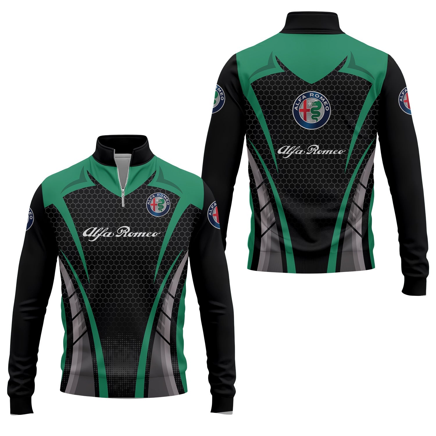 Alfa Romeo Quarter-zip Pullover USPL642
