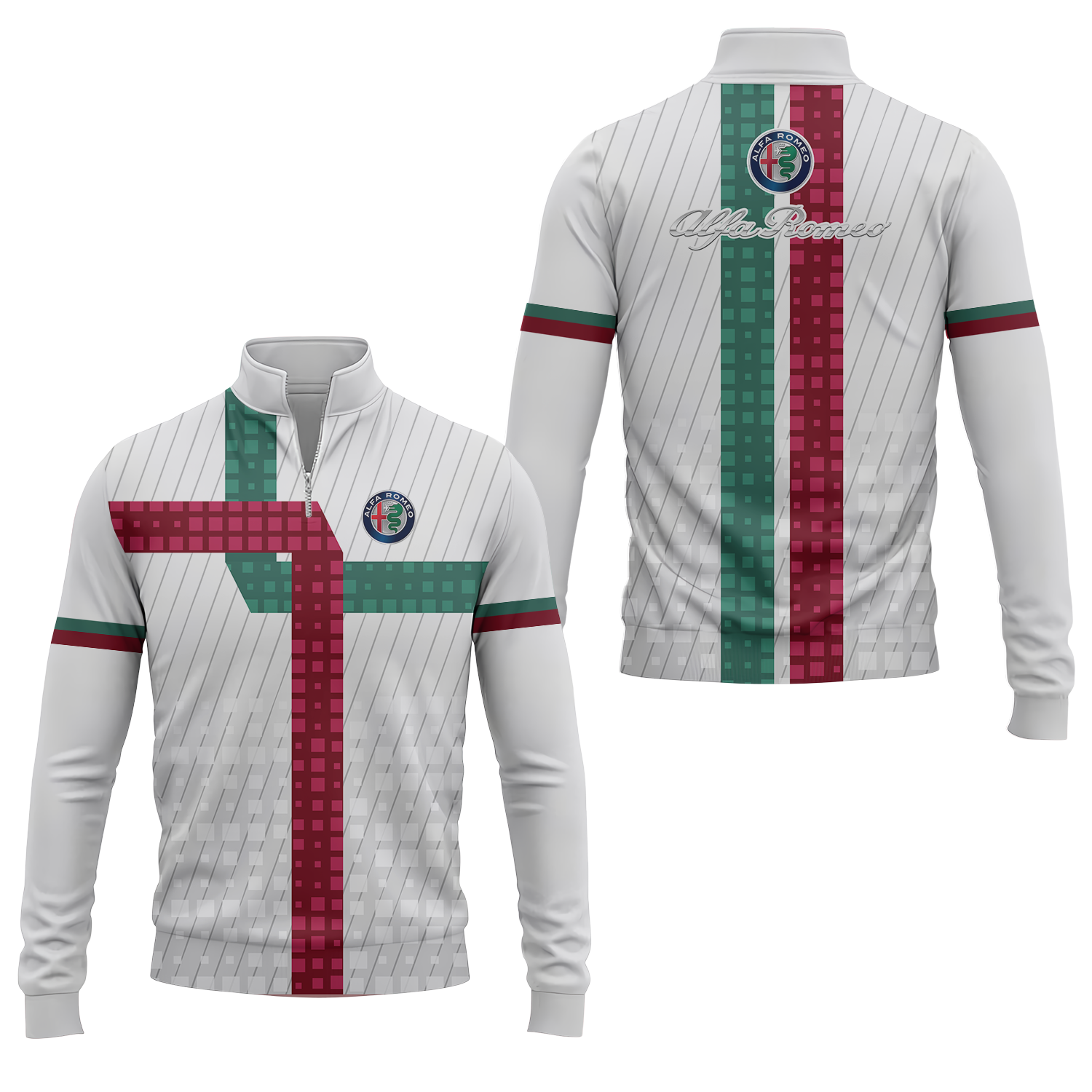 Alfa Romeo Quarter-zip Pullover USPL639