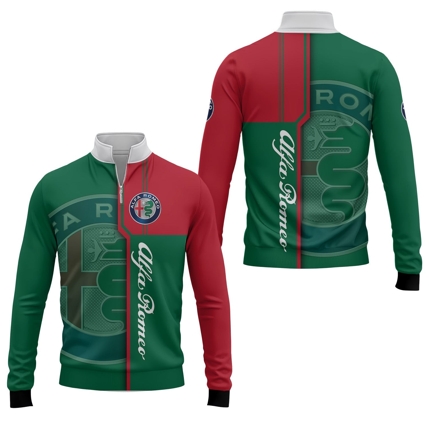 Alfa Romeo Quarter-zip Pullover USPL602