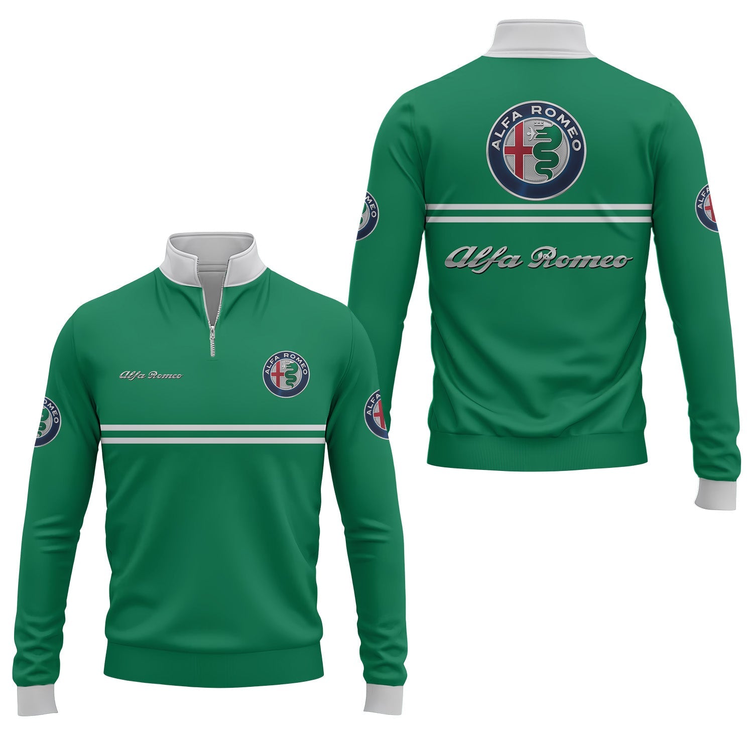 Alfa Romeo Quarter-zip Pullover USPL609