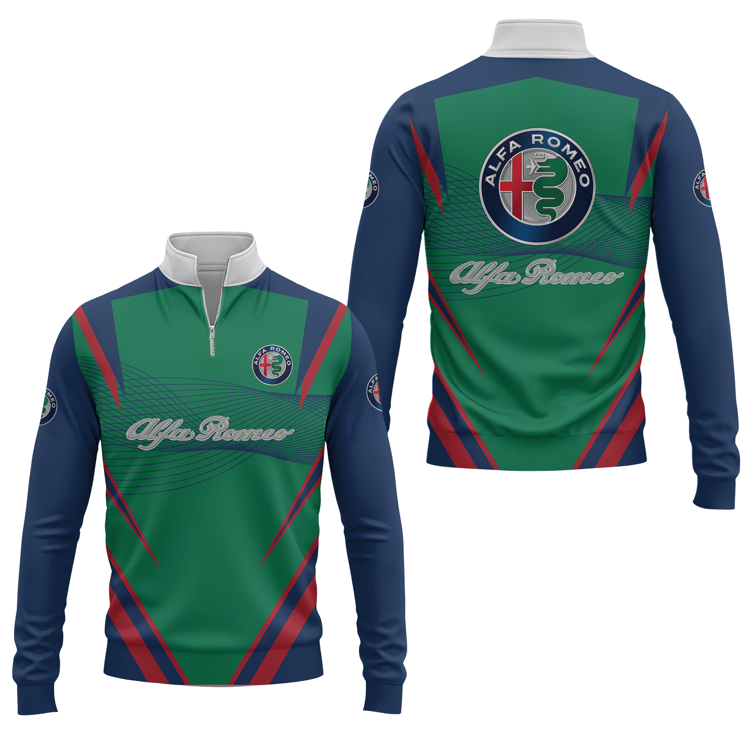 Alfa Romeo Quarter-zip Pullover USPL603