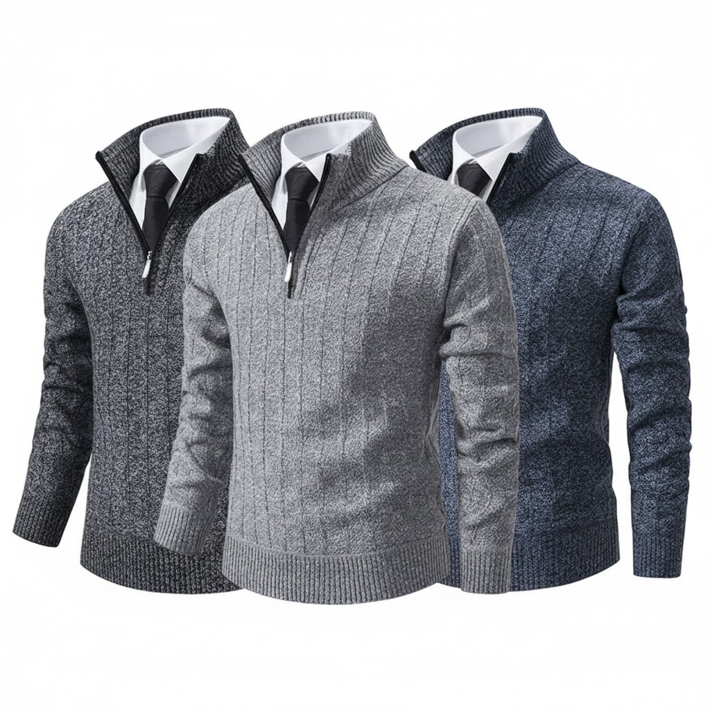 BOGO | Men’s Premium Fleece-Lined Knit Sweater
